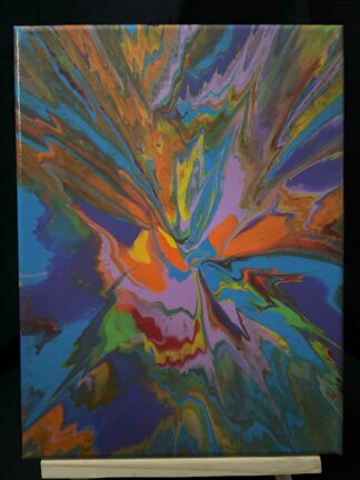 #0023 - Original 9x12 - Rainbow Colors