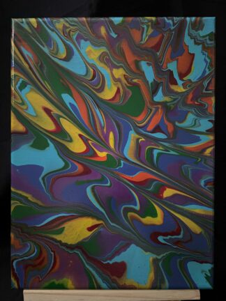 #0071 - Original 9x12 - Rainbow Colors
