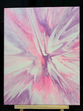 #A0010 - Original 11x14 - Light Purple, Pink, and White