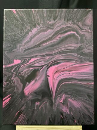 #A0021 - Original 11x14 - Magenta and Black