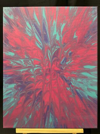 #A0050 - Original 11x14 - Blue, Magenta, and Purple