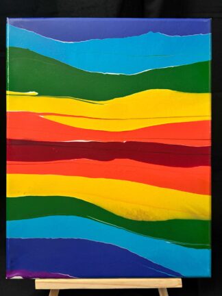 #A0053 - Original 11x14 - Rainbow Colors