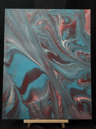#C0003 - Original 16x20 - Red, White, and Blue