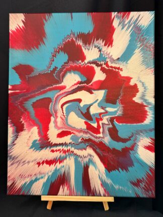 #C0027 - Original 16x20 - Red, White, and Blue